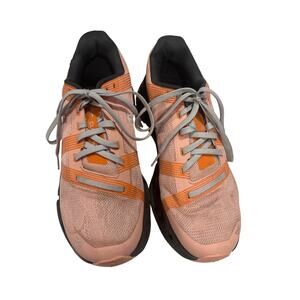 On Running Cloudgo women's running sneakers in the Rose/Magnet colorway. size 8